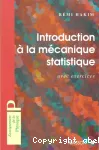 Introduction à la mécanique statistique avec exercices vignette